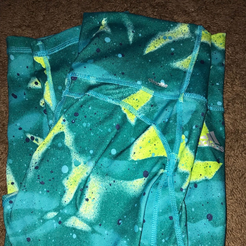 Adidas crop workout leggings